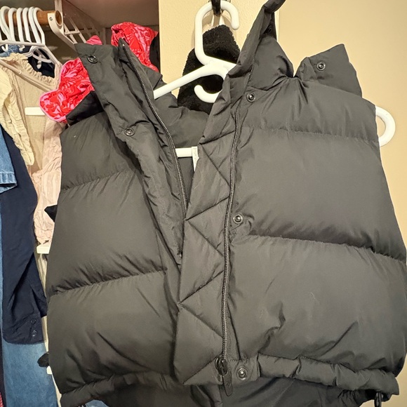 lululemon athletica Jackets & Blazers - New without tags lululemon cropped black vest never worn